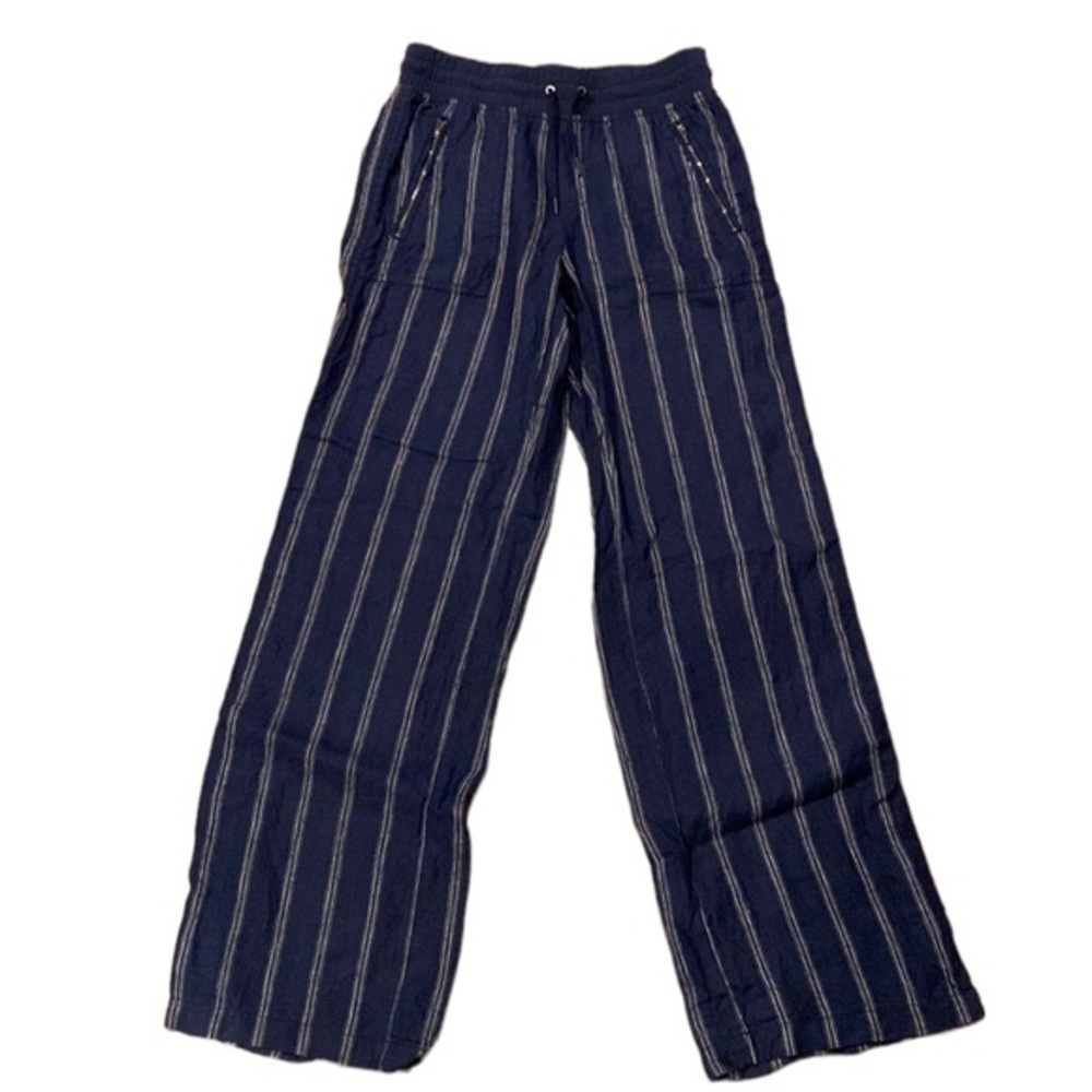 Athleta Linen Wide Leg Pants *Tall*